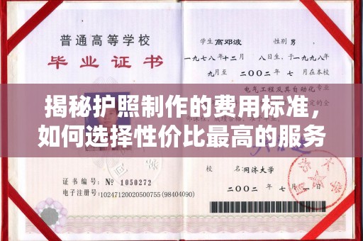 拜城揭秘护照制作的费用标准，如何选择性价比最高的服务？